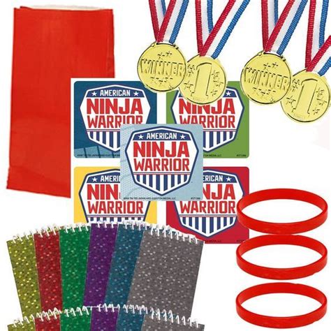 ninja warrior gifts|Amazon.com: Ninja Warrior Party Favors